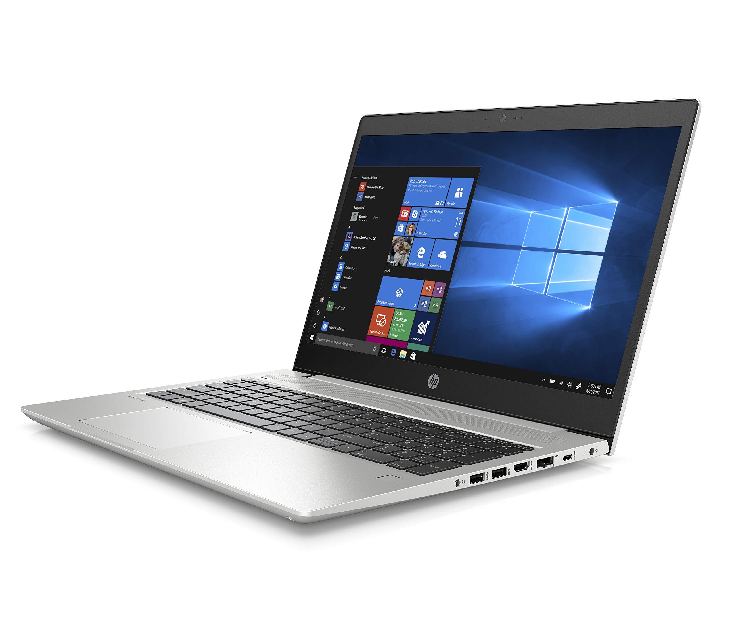 HP Probook 450 G6 (15,6 inç) Business Laptop (Intel Core i5-8265U, 8GB DDR4 RAM, 256GB SSD, NVIDIA GeForce MX130 2GB,  Gümüş - 2. El Garantili İzmir